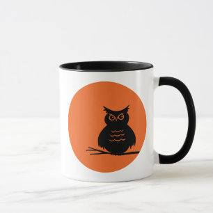 Halloween-Eule Tasse