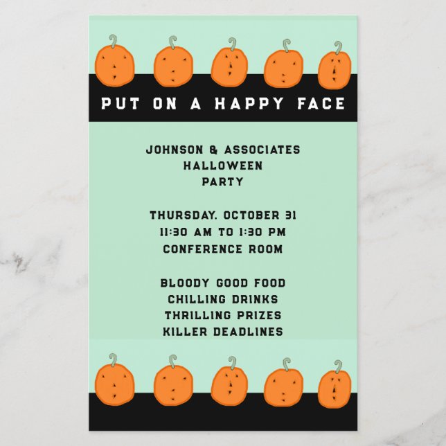 Halloween Event Flyer (Vorne)