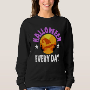 Halloween Everyday Trick Leckerei Spuk H Sweatshirt
