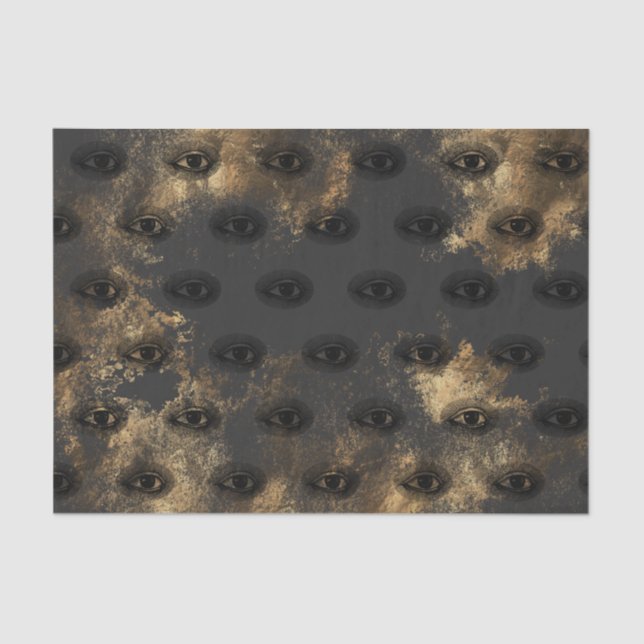 Halloween | Evil Eye | Subtil Seidenpapier (Vorderseite)