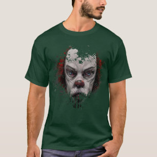 Halloween Evil Killer Beängstigend Clown Horror Ge T-Shirt