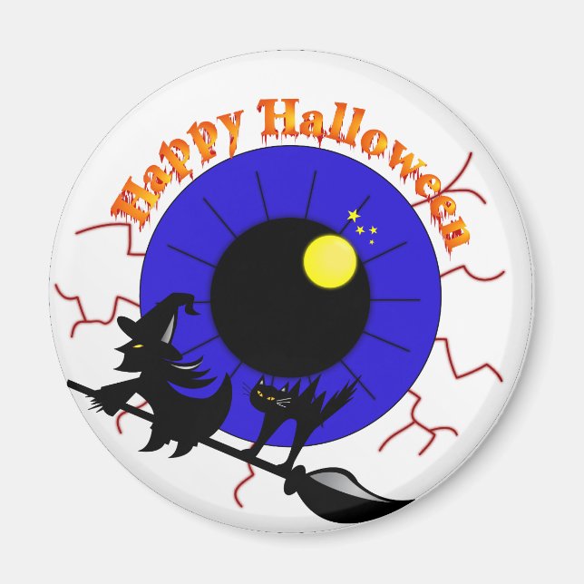 Halloween Eyeball Magnet (Vorne)