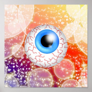 Halloween Eyeball - SRF Poster