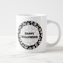 Halloween Eyeballs Jumbo-Tasse