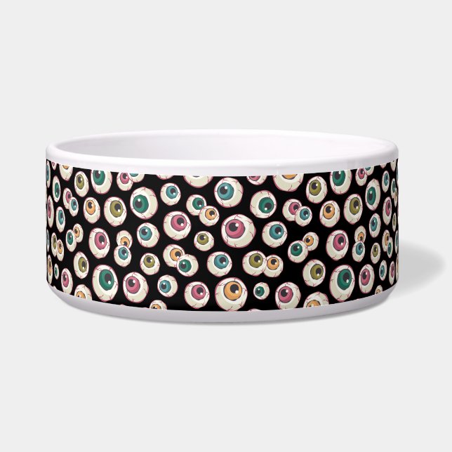 Halloween Eyeballs Napf (Vorderseite)