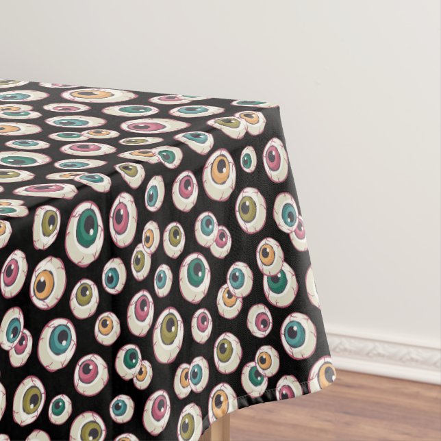 Halloween Eyeballs Tischdecke (Beispiel)