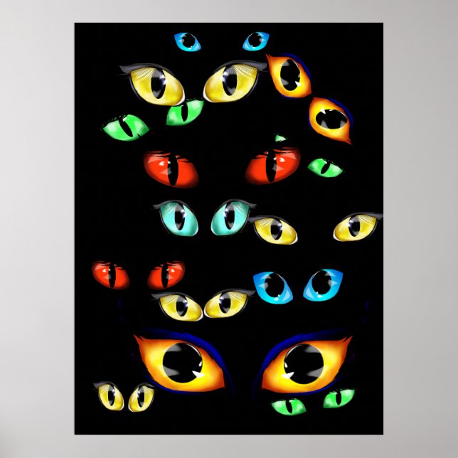 Halloween Eyes Poster (Vorne)