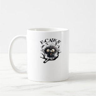 Halloween F-Caw-F Vogel Cool Einzigartig Kaffeetasse