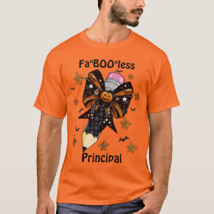 Halloween Fa"boo"weniger Hauptkoketten-Bogen T-Shirt