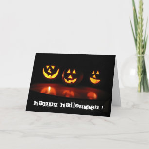 halloween face karte
