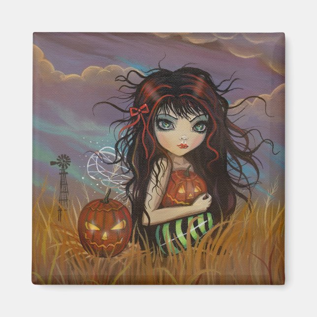 Halloween Fairy Decorative Magnet (Vorne)