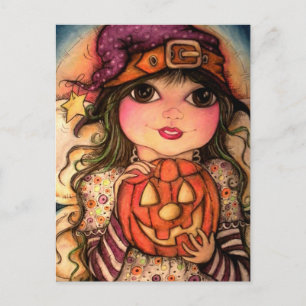 Halloween Fairy Fun Postkarte