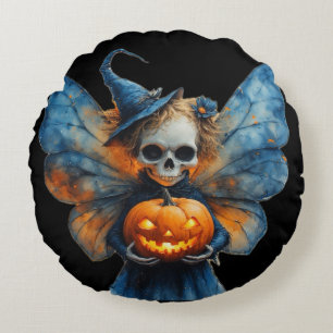 Halloween Fairy Rundes Kissen