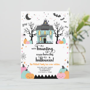 Halloween Fall New Address New Zuhause Ankündigung