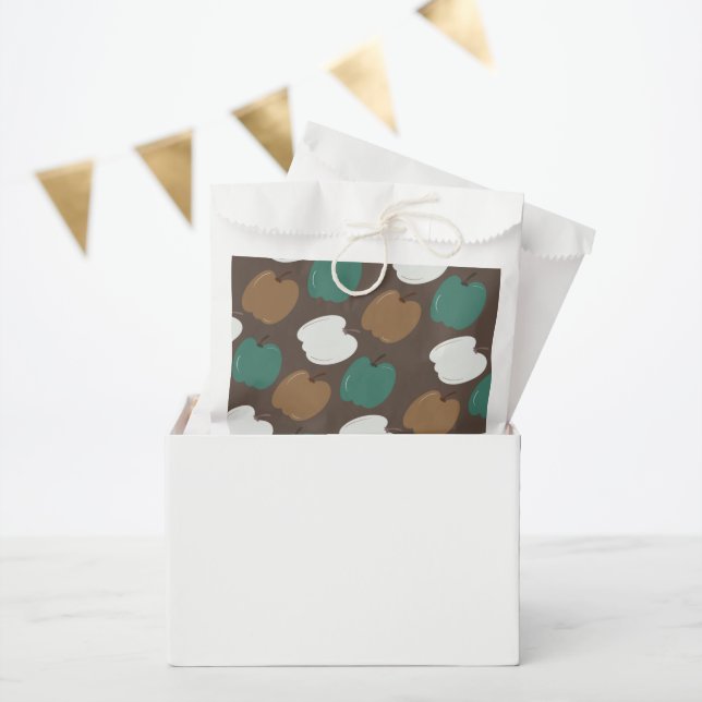 Halloween Fall Pumpkins Earth Tone Geschenktütchen (Party)