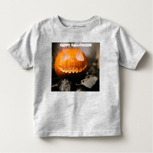 Halloween Fall Spooky Orange Hexenkürbis Niedlich Kleinkind T-shirt