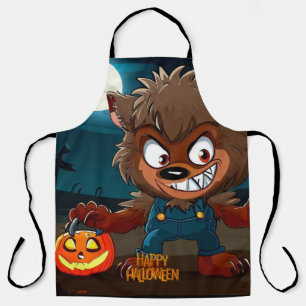 Halloween/Fall/Werwolf/Cartoon Schürze