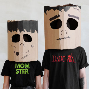 Halloween Familien-Matching Dad Dadcula Dracula T-Shirt
