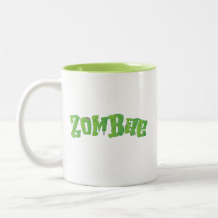 Halloween Family Couple Matching Zombie Zombae Zweifarbige Tasse