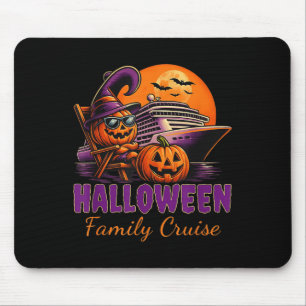 Halloween Family Cruise Matching Family Cruising S Mousepad