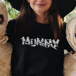 Halloween Family Matching Funny Mom Mommy Mummy  T-Shirt<br><div class="desc">Happy Halloween everyone! Are you ready to bring out the Halloween spirit? These funny Halloween themes for couples and families are the best way to get involved in Horror Nights. Create a unified and heartwarming visual as your family showcases their spooky style together. Capture the magic of Halloween with these...</div>