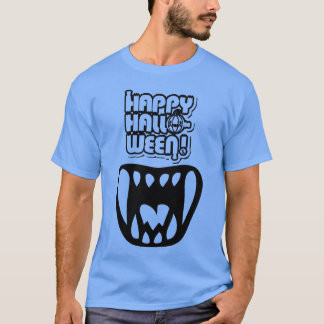Halloween-Fangzähne vintage T-Shirt