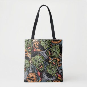 Halloween farbige Elemente nahtloses Muster mit