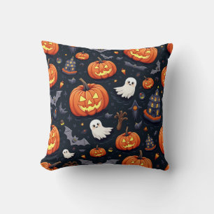 Halloween Fashion Gemustert Cushion, Baguette Kissen