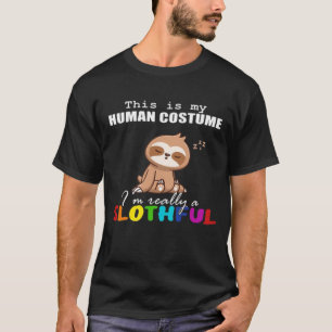 Halloween Faules Design, Das ist mein menschliches T-Shirt