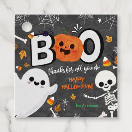 Halloween Favor Tags Geschenkanhänger