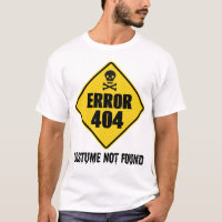 Halloween-Fehler 404 Kostüm wurde nicht gefunden