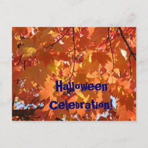 Halloween-Feier! Ereignisankündigungen Karten