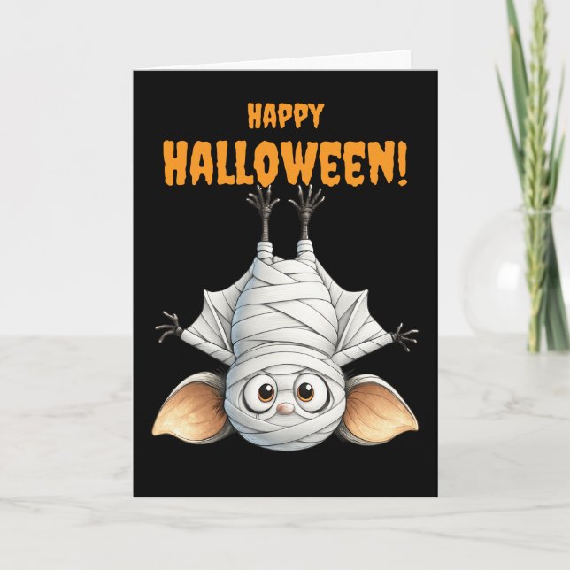 Halloween Feiertagskarte (Vorderseite)