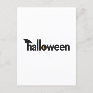 Halloween Feiertagspostkarte