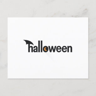 Halloween Feiertagspostkarte