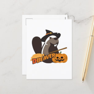 Halloween Feiertagspostkarte