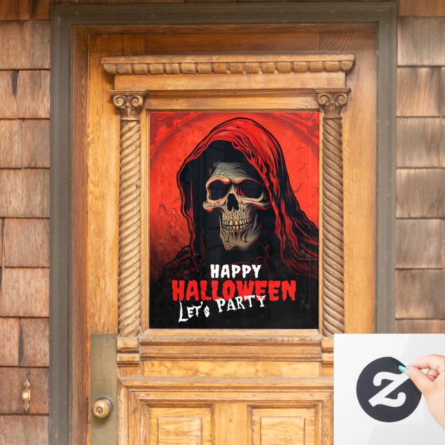 Halloween  fensteraufkleber (Haustür)