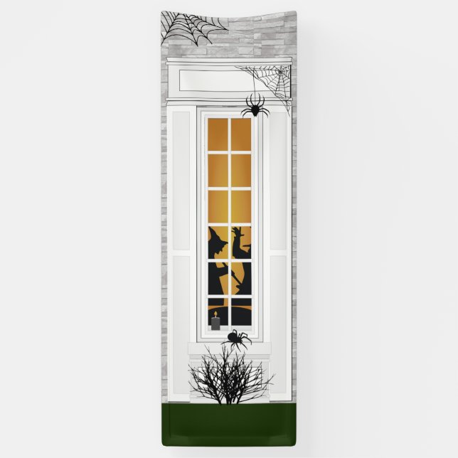 Halloween-Fensterbanner Banner (Vertikal)