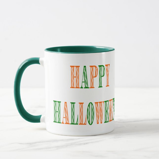 Halloween Festival Text Tasse (Links)