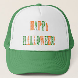 Halloween Festival Text Truckerkappe