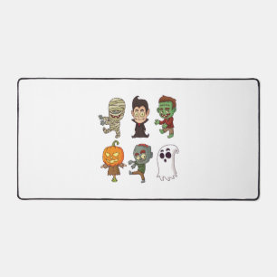 Halloween-Figuren Schreibtischunterlage