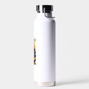 Halloween-Film im Retro-Stil Trinkflasche