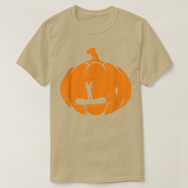 Halloween Fisherman T-Shirt (Design vorne)