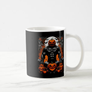 Halloween Fitness Skeleton Workout - Funny Gym Hal Kaffeetasse