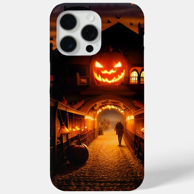 Halloween Five Landschaft Case-Mate iPhone Hülle (Rückseite)