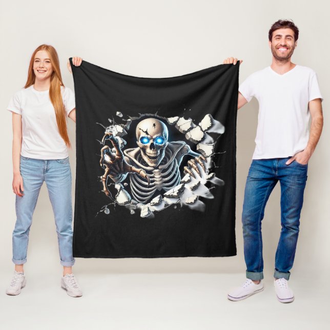 Halloween-Flanelldecke Fleecedecke (Beispiel)