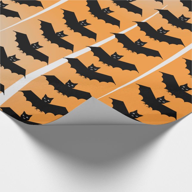 Halloween-Flechtmuster Geschenkpapier (Ecke)
