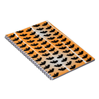 Halloween-Flechtmuster Notizblock