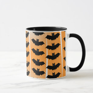 Halloween-Flechtmuster Tasse