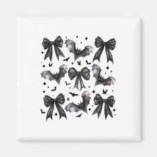 Halloween-Fledermaus Coquette Bogen Halloween-Fled Magnet